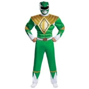 Green Ranger Classic Muscle Adult Costume - Buy Online Only