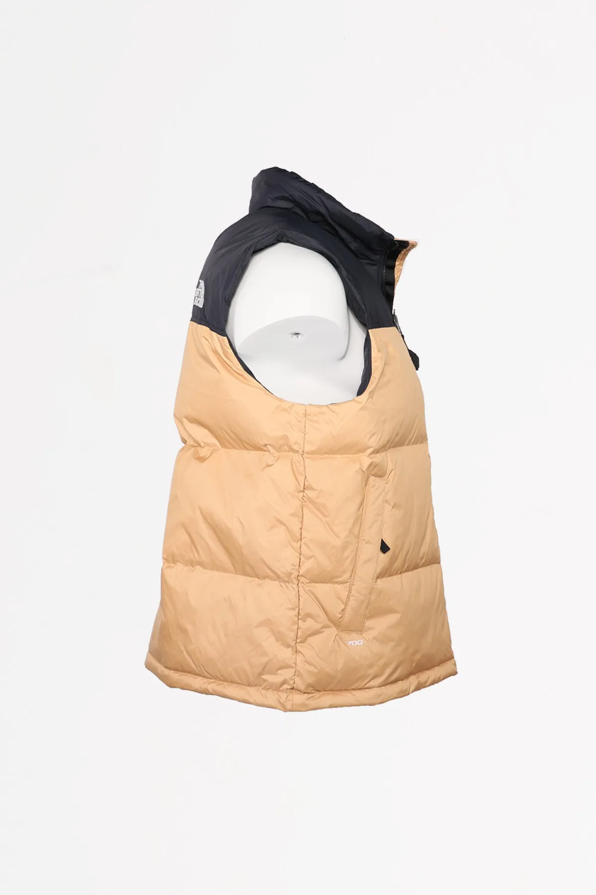 1996 Retro Nuptse Vest - Almond Butter