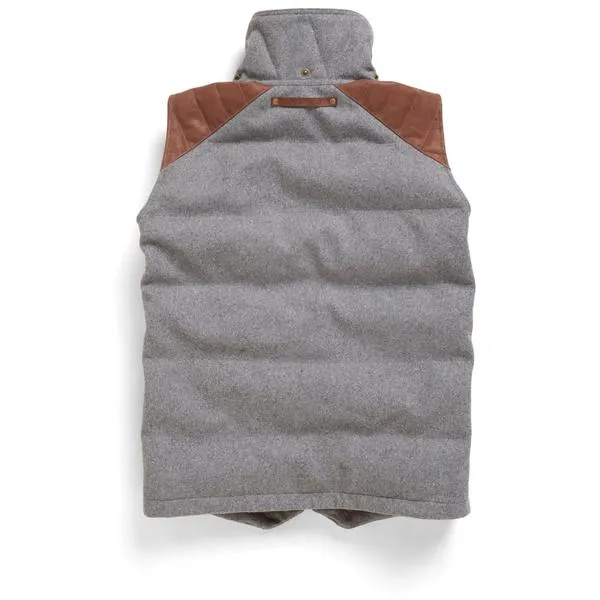 Alps & Meters Alpine Hooded Vest in Grey