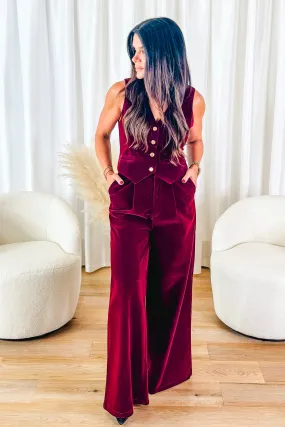 Amilia Velvet Vest