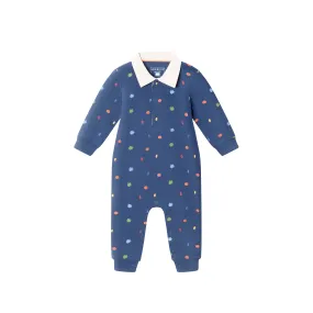 Andy & Evan Fall Themed Rugby Romper