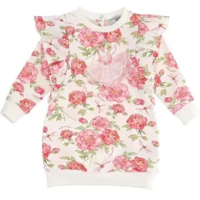 Baby Girls Floral Jumper Dress