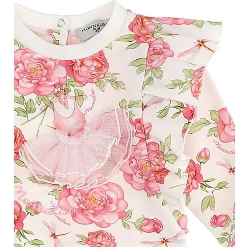 Baby Girls Floral Jumper Dress