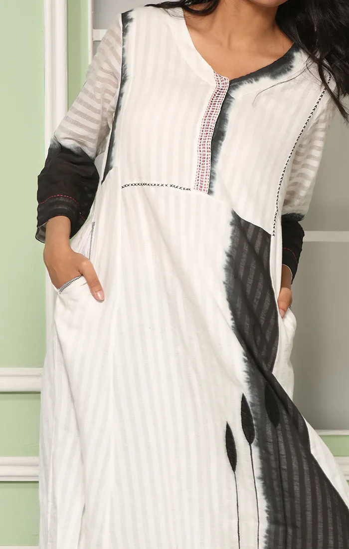 Black & White Ombre Tunic