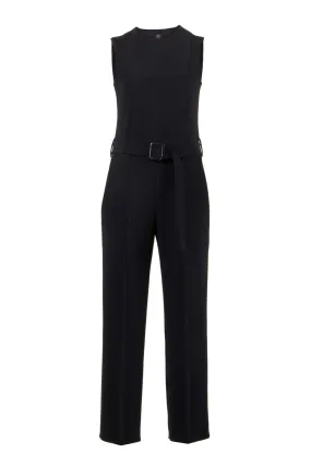 Black Crepe Jumpsuit