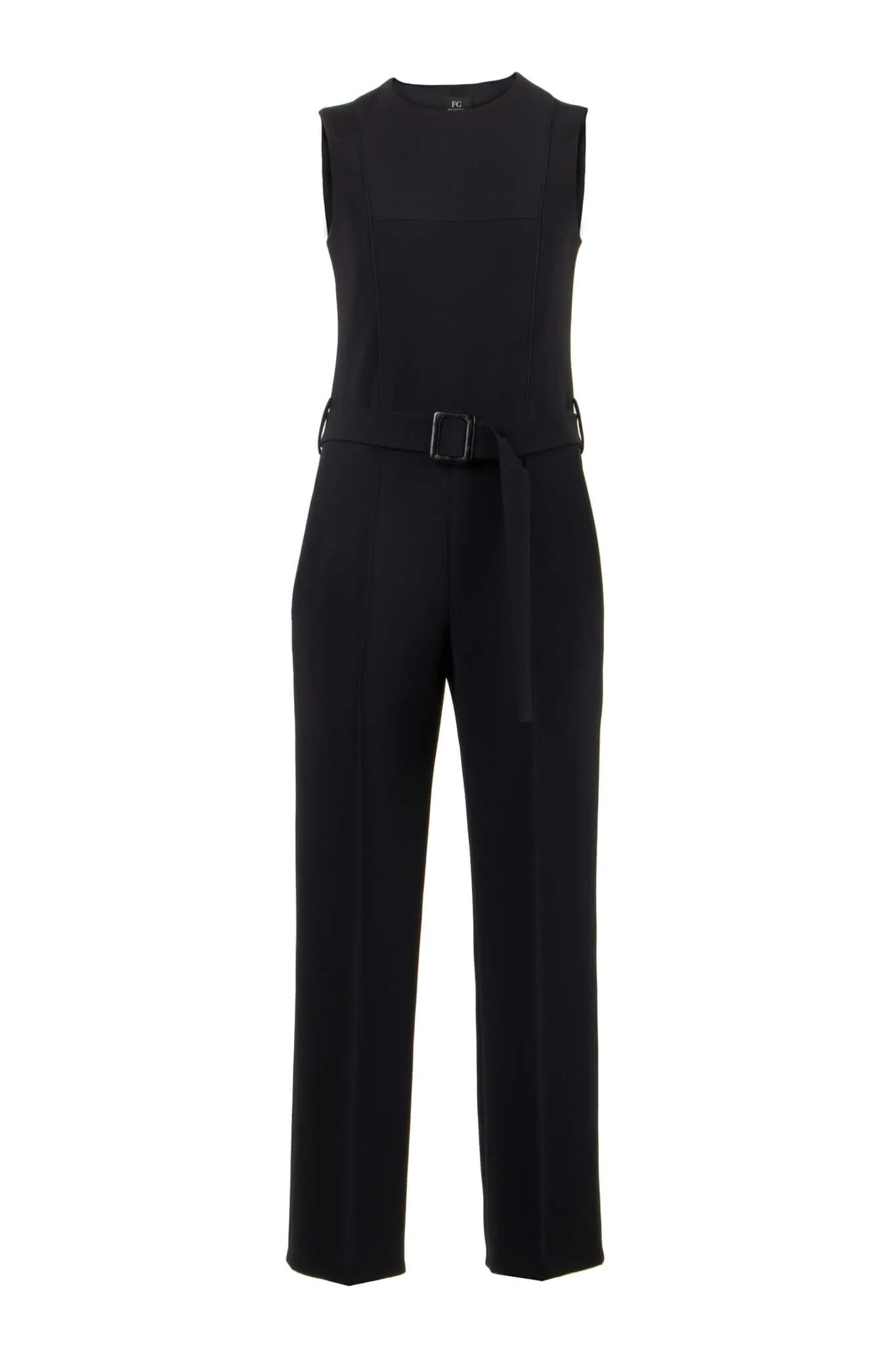 Black Crepe Jumpsuit