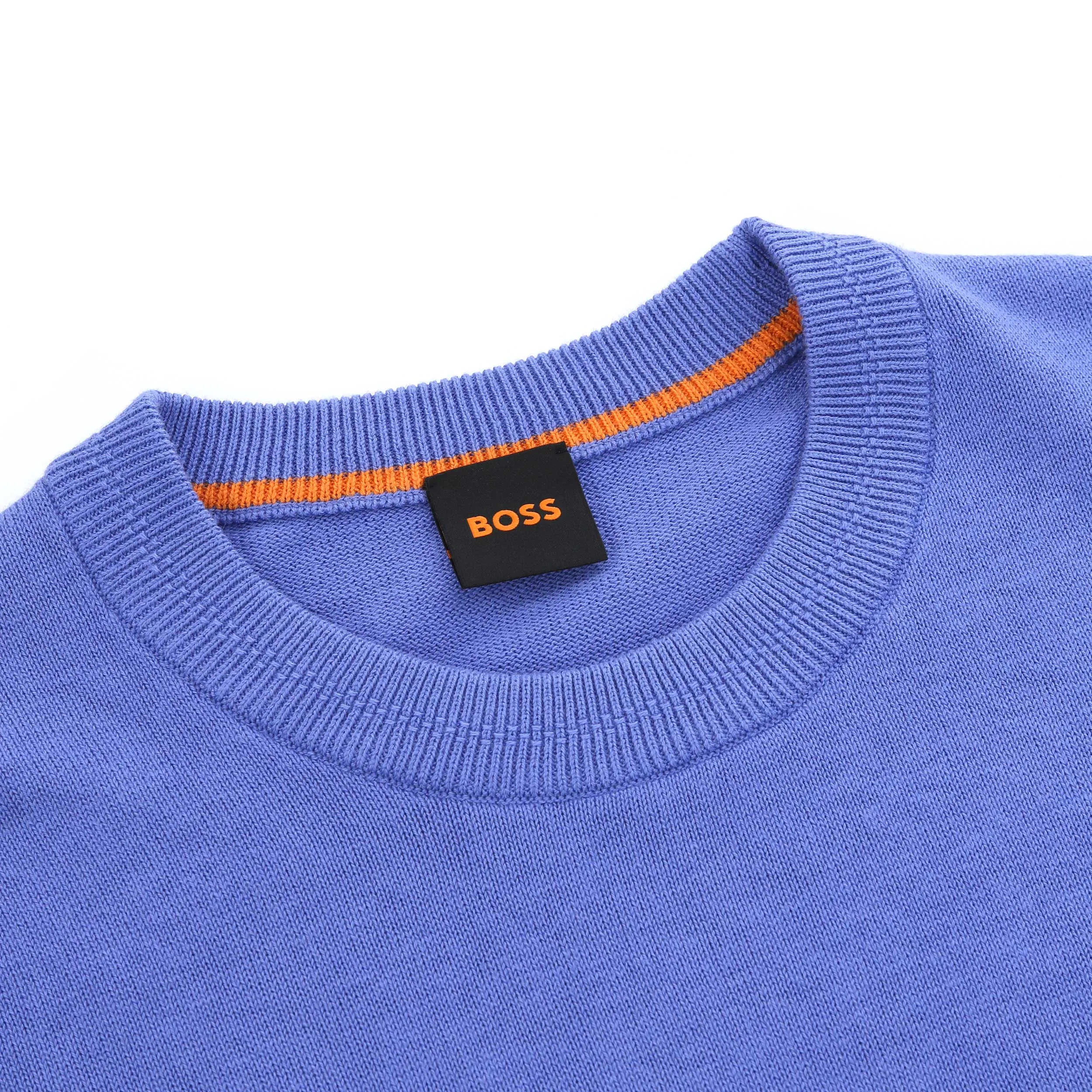 BOSS Kanovano Knitwear in Bright Purple