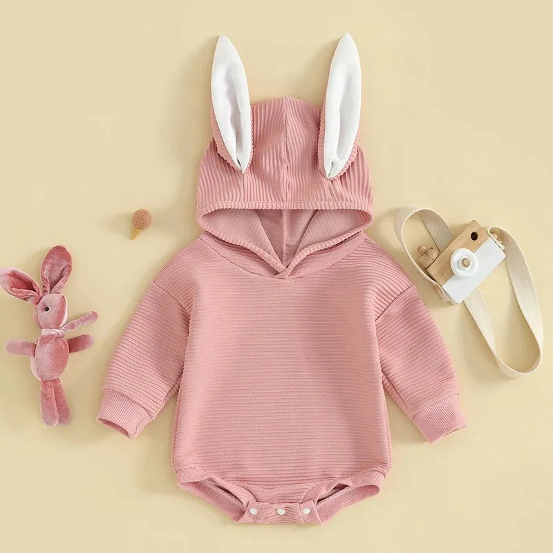 BunnyHop Romper with 3D Ears