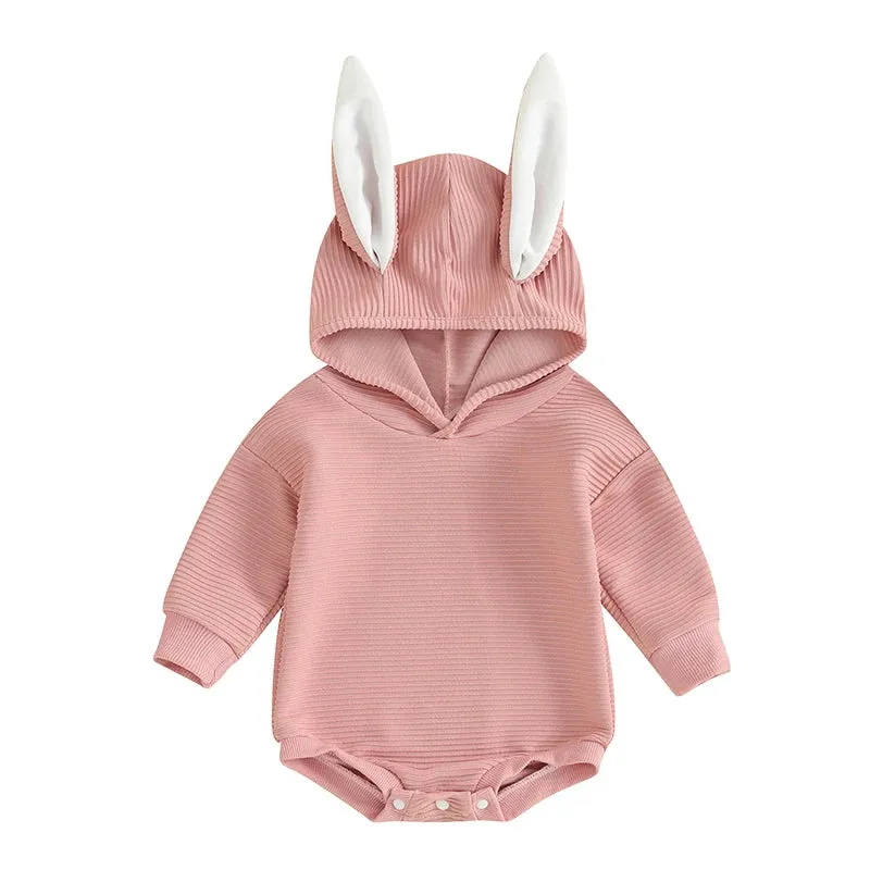 BunnyHop Romper with 3D Ears