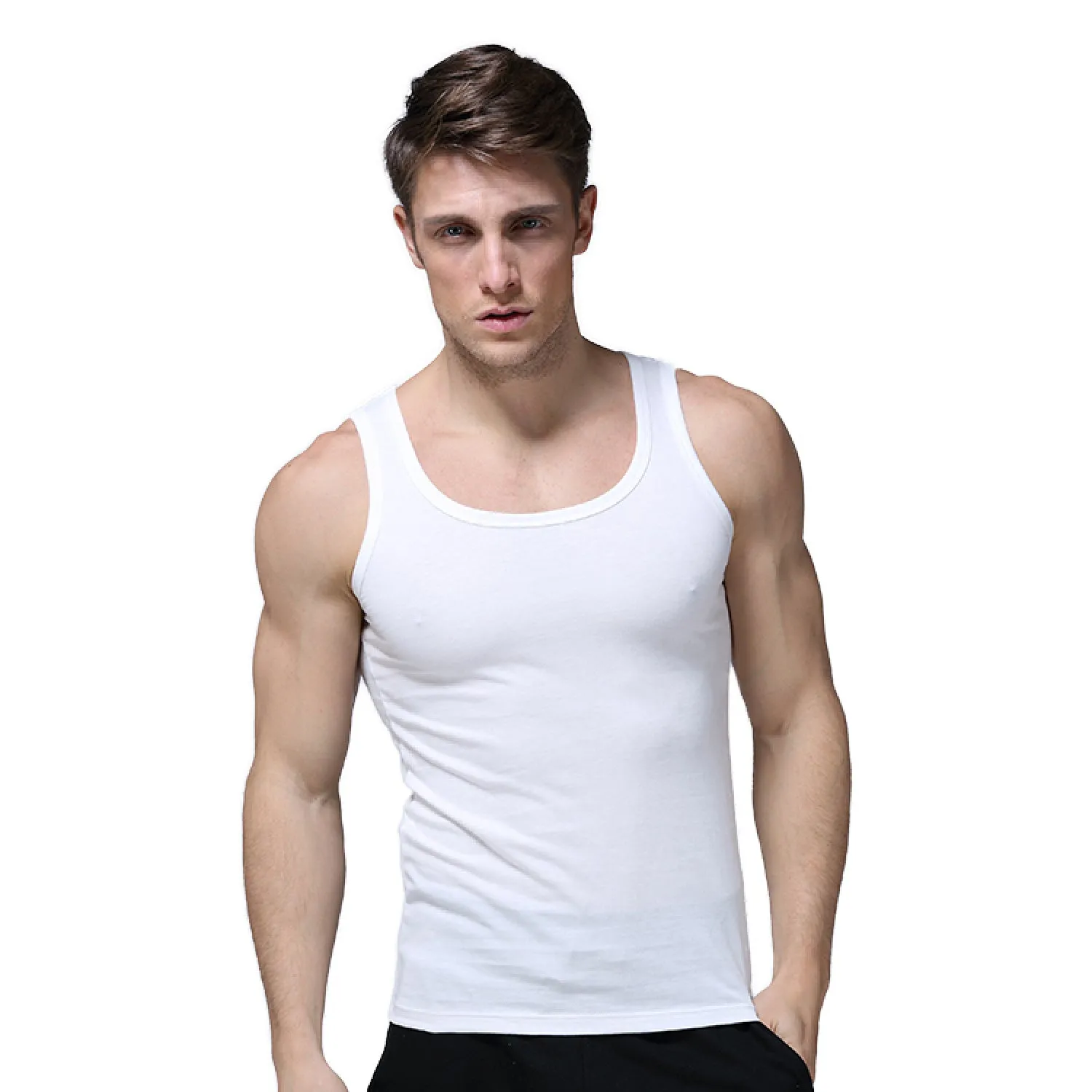 Captain Luxury Sleeveless Vest - Pack of 3