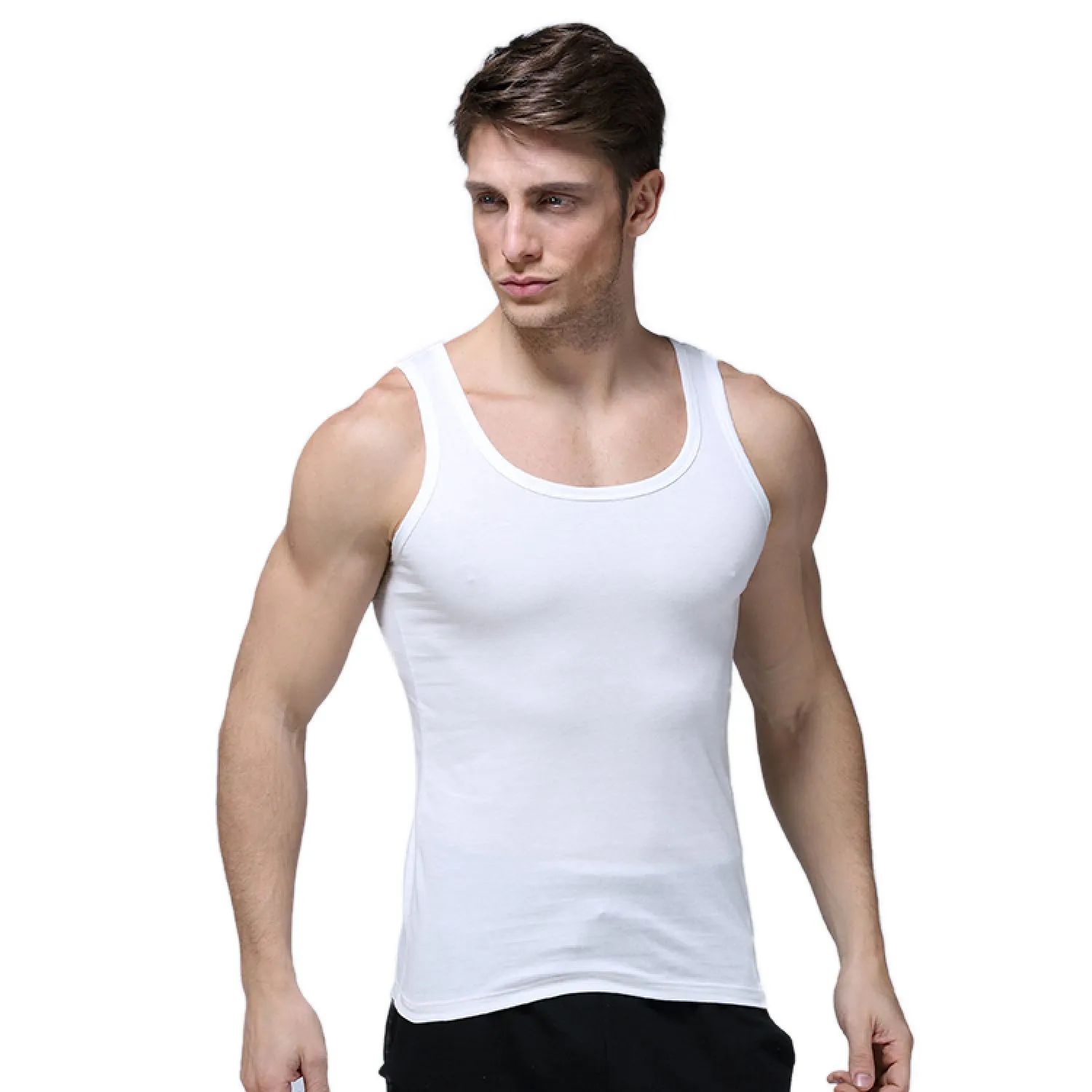 Captain Luxury Sleeveless Vest - Pack of 3