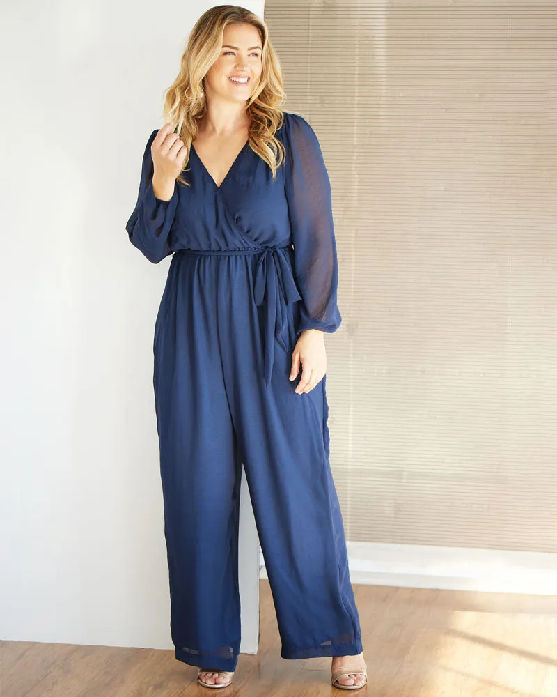 Celina Chiffon Jumpsuit - Final Sale!