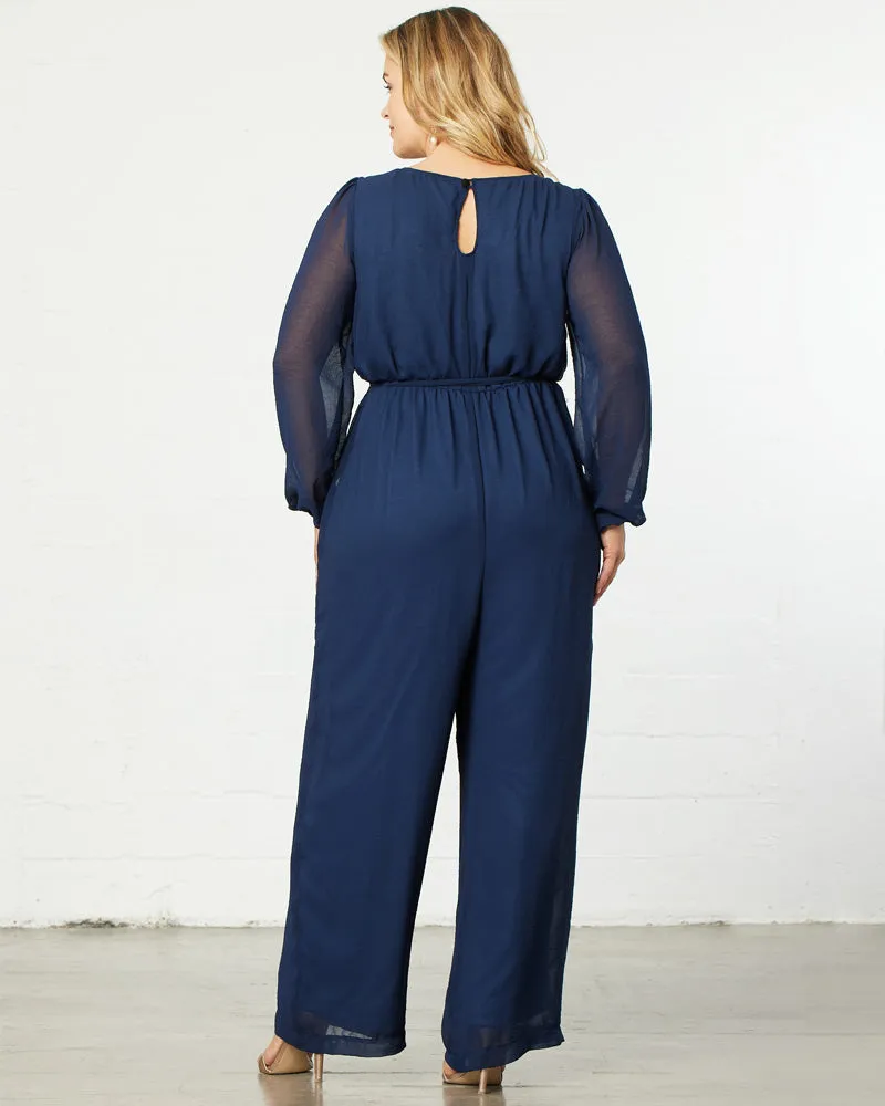 Celina Chiffon Jumpsuit - Final Sale!