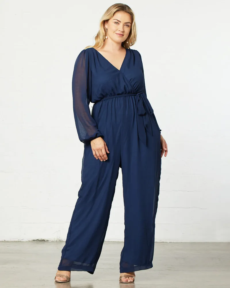 Celina Chiffon Jumpsuit - Final Sale!