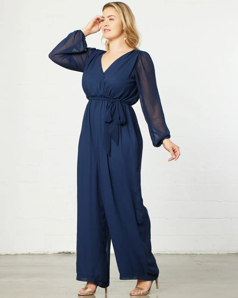 Celina Chiffon Jumpsuit - Final Sale!