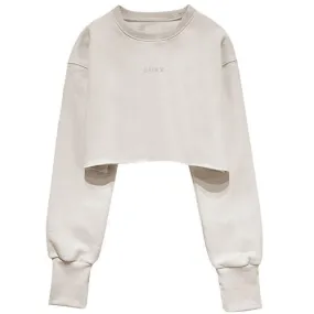 Charlie Cropped Jumper - Bone