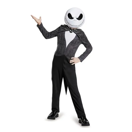 Childs The Nightmare Before Christmas Classic Jack Skelleton Costume Large | 1 ct