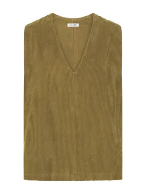 Corduroy Vest - Olive