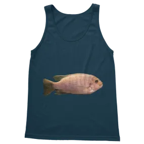 Cream Peach Fish Classic Adult Vest Top