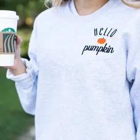 Crew Neck Sweater | Hello Pumpkin