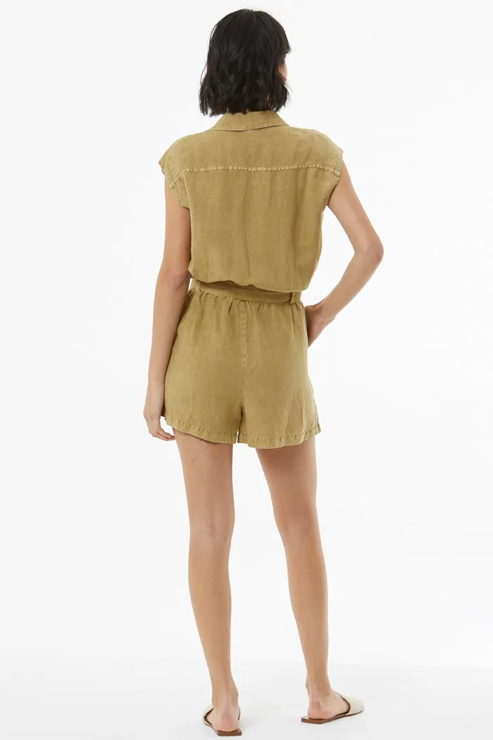 Cuba Romper // Willow Pigment ~ NO RETURNS