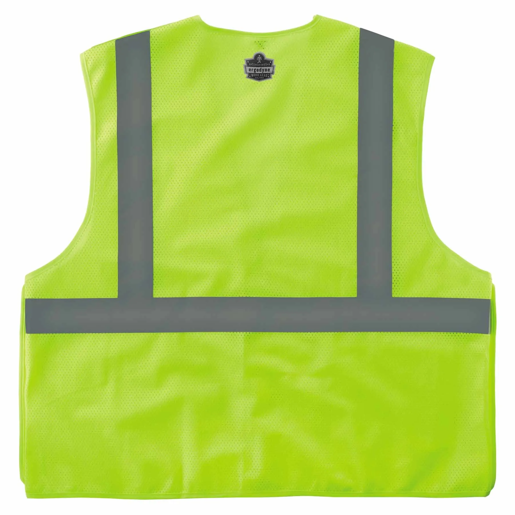 Ergodyne 24541 8215BA-S XS Lime Class 2 Economy Breakaway Mesh Vest - Single Size