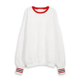 Essentials - Jump Jumper - White & Red