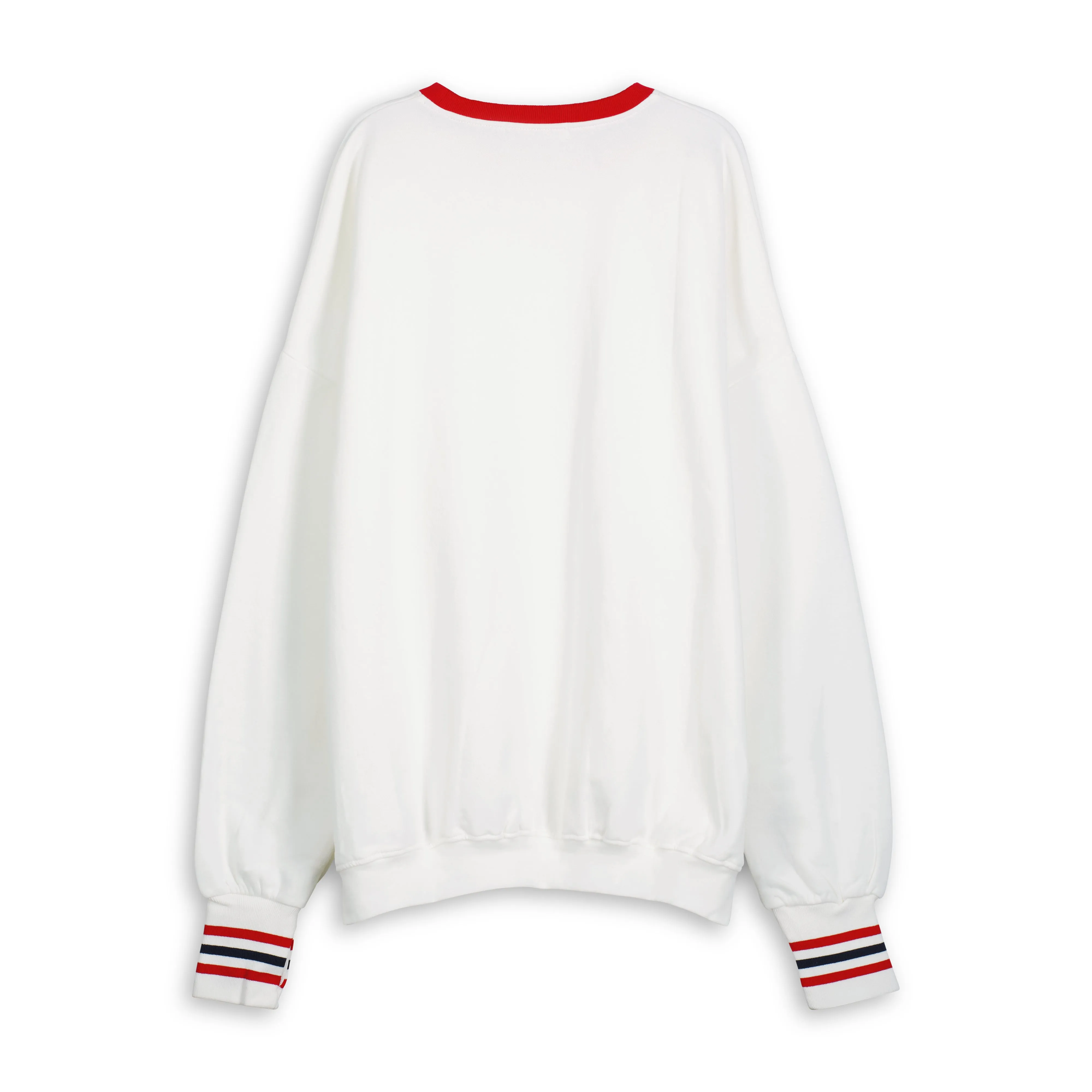 Essentials - Jump Jumper - White & Red