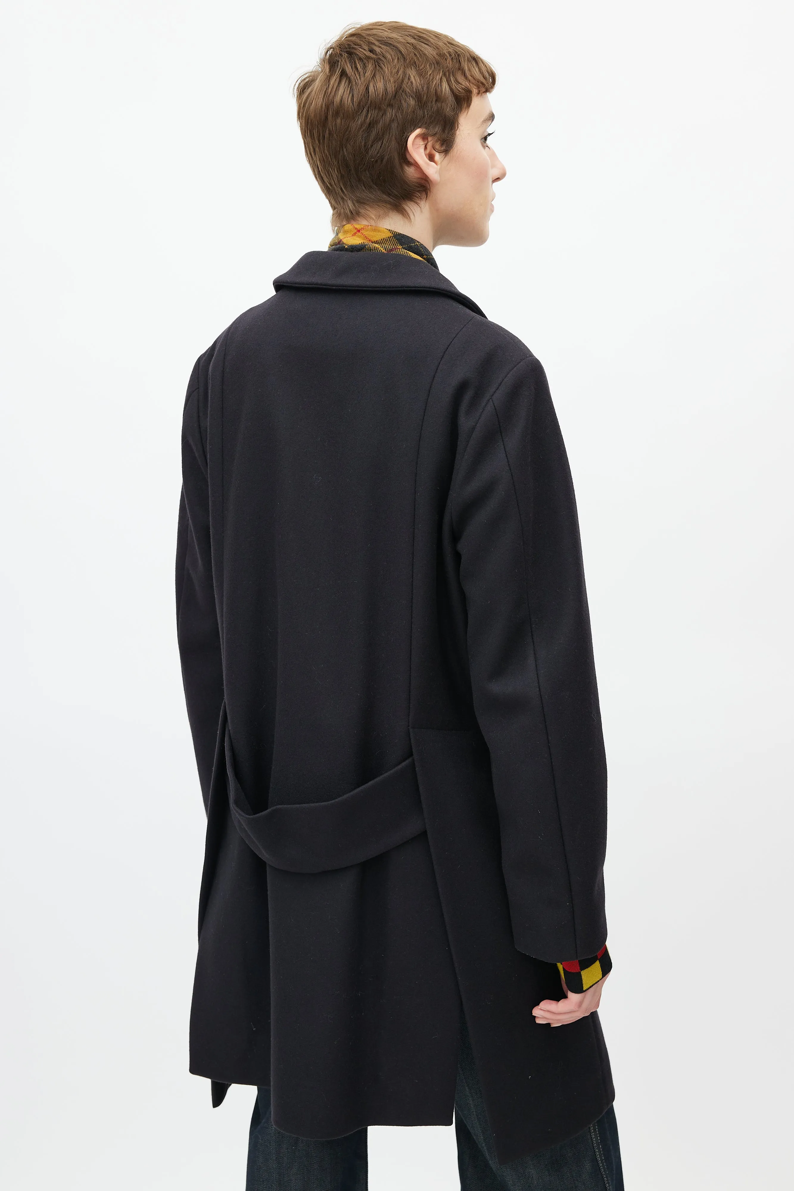 Fall 2013 Black Wool Coat