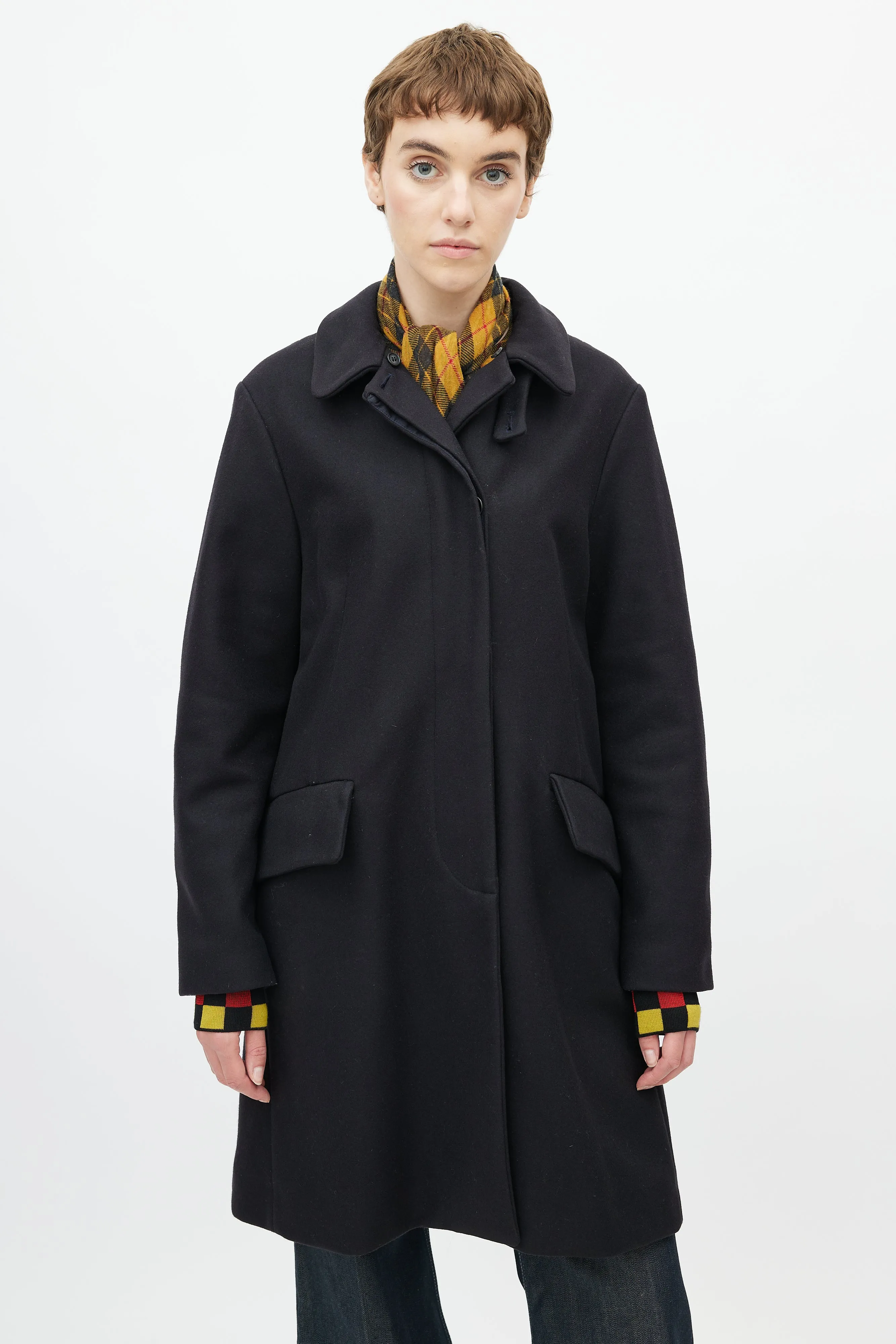 Fall 2013 Black Wool Coat