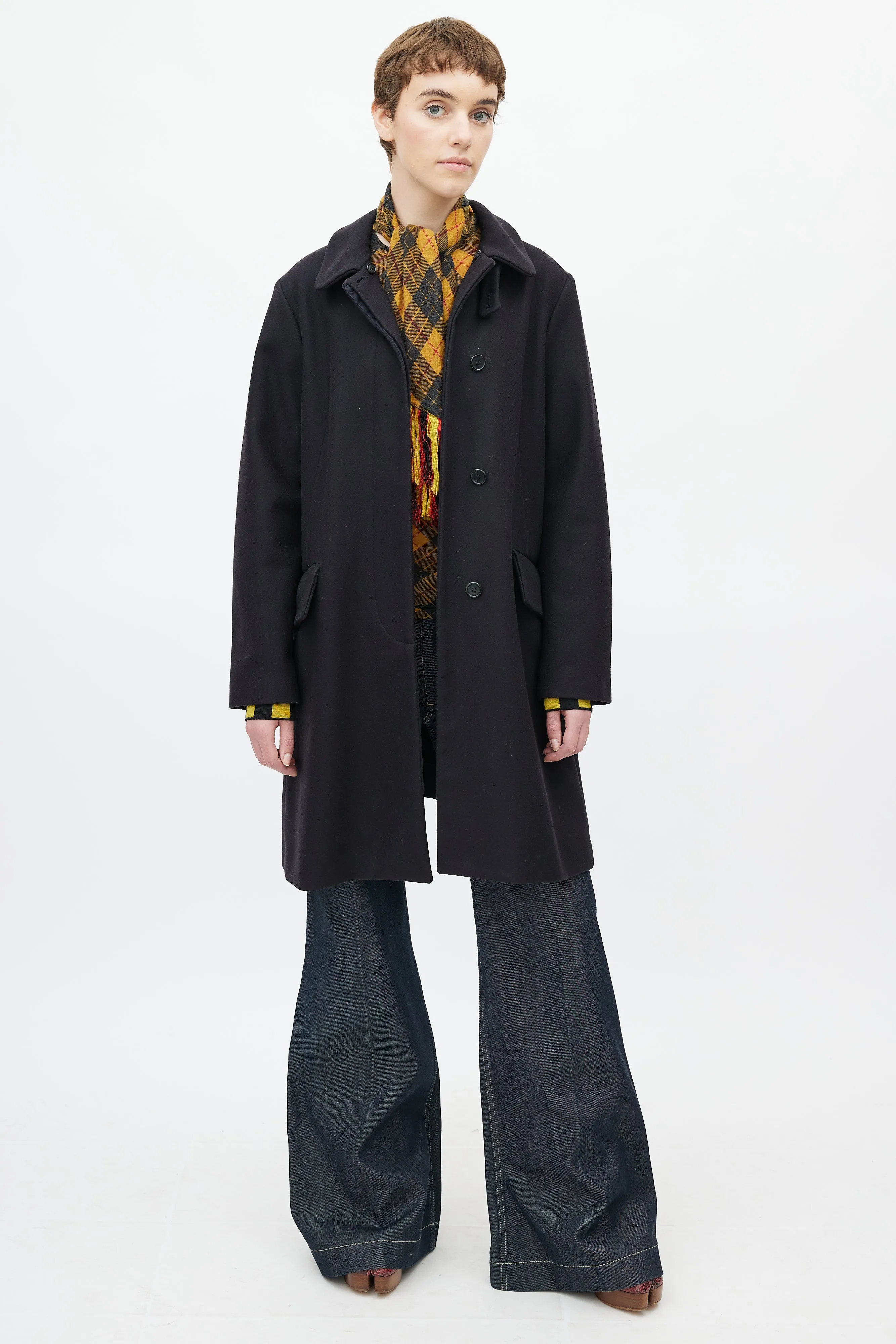 Fall 2013 Black Wool Coat