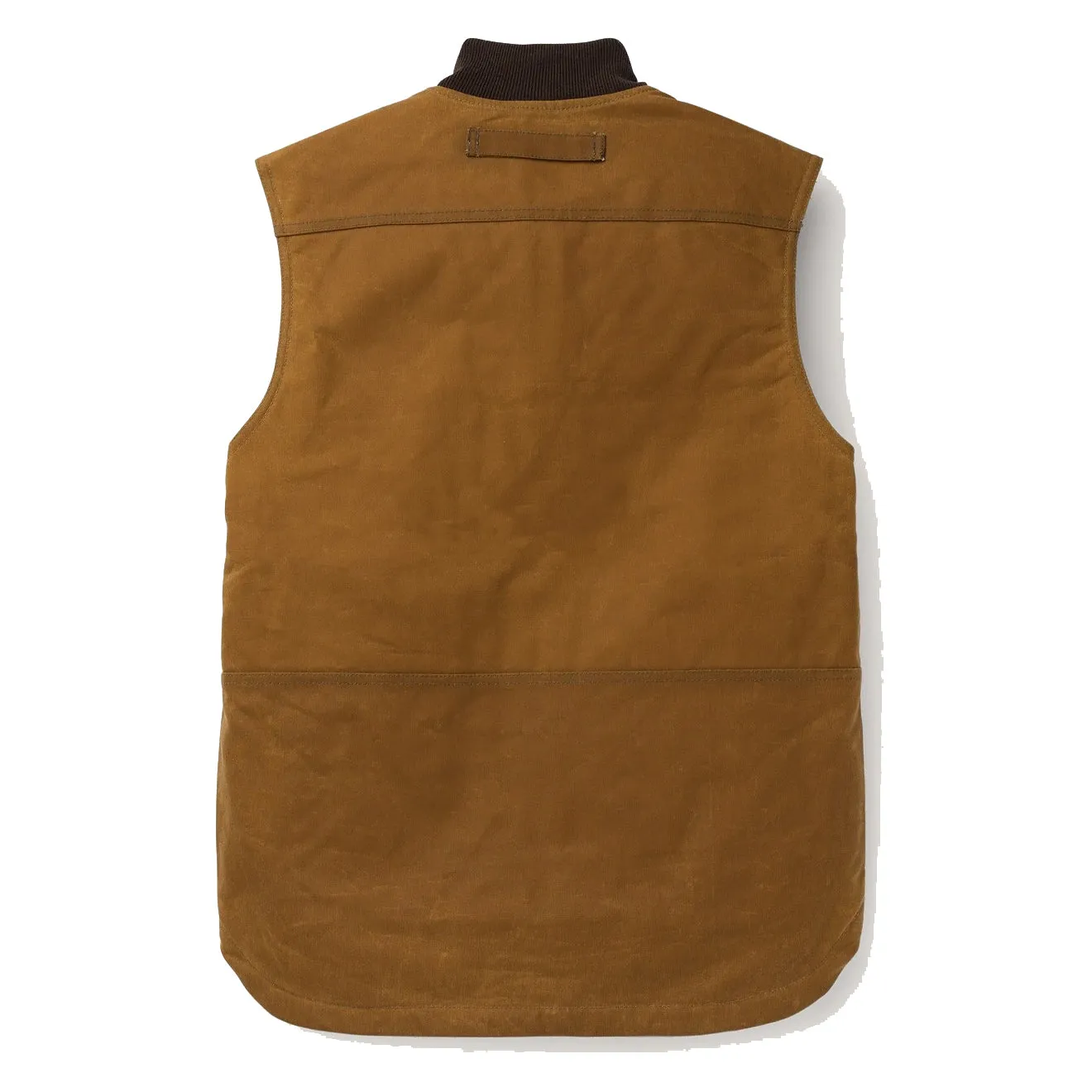 Filson Tin Cloth Insulated Work Vest Dark Tan