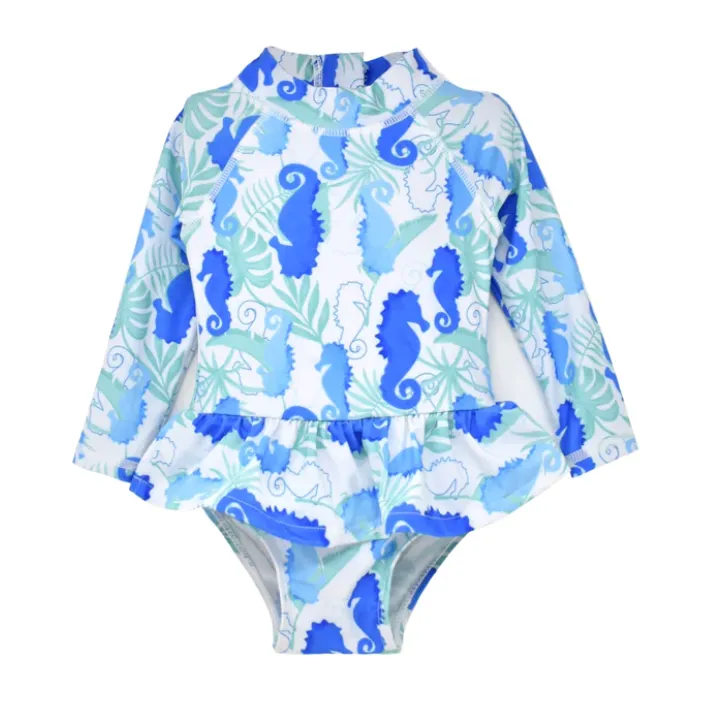 Flap Happy Seahorse Mindy Crossback Swimsuit