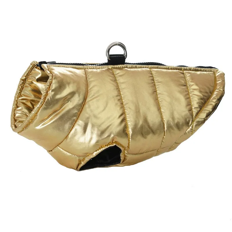 Gold Waterproof Pet Vest