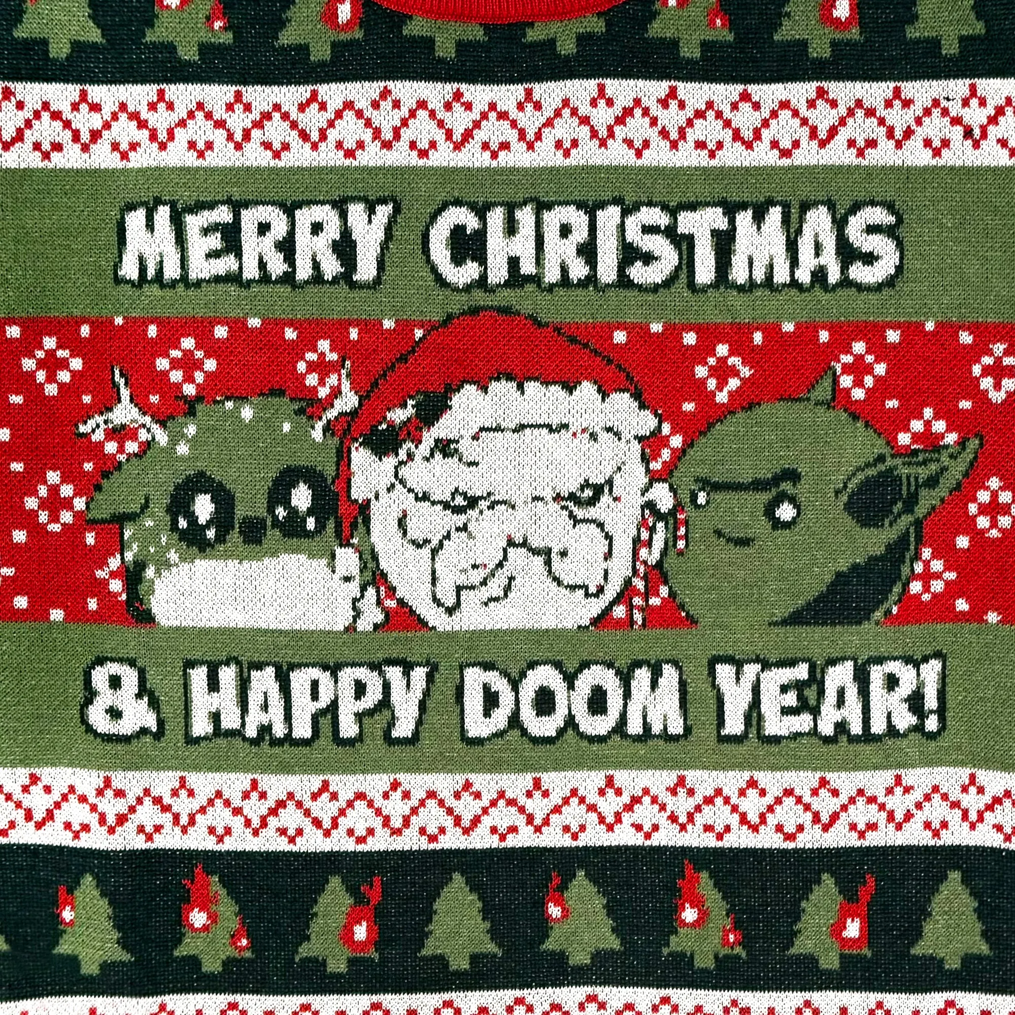 Happy Doom Year Unisex Knit Sweater