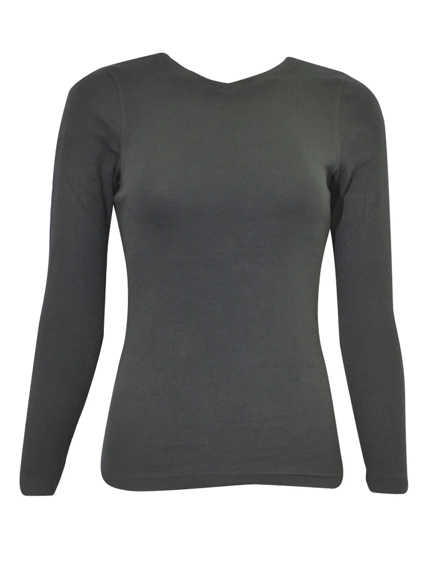 Hard Tail V-neck Long Sleeve T-shirt T-194