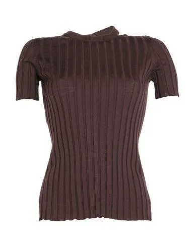 Helmut Lang Women Jumper Dark brown L INT