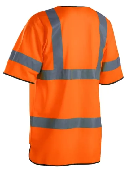 Hi Visibility Work Vest with Front Zip Fastening - Class 3 EN 20471 - 3023