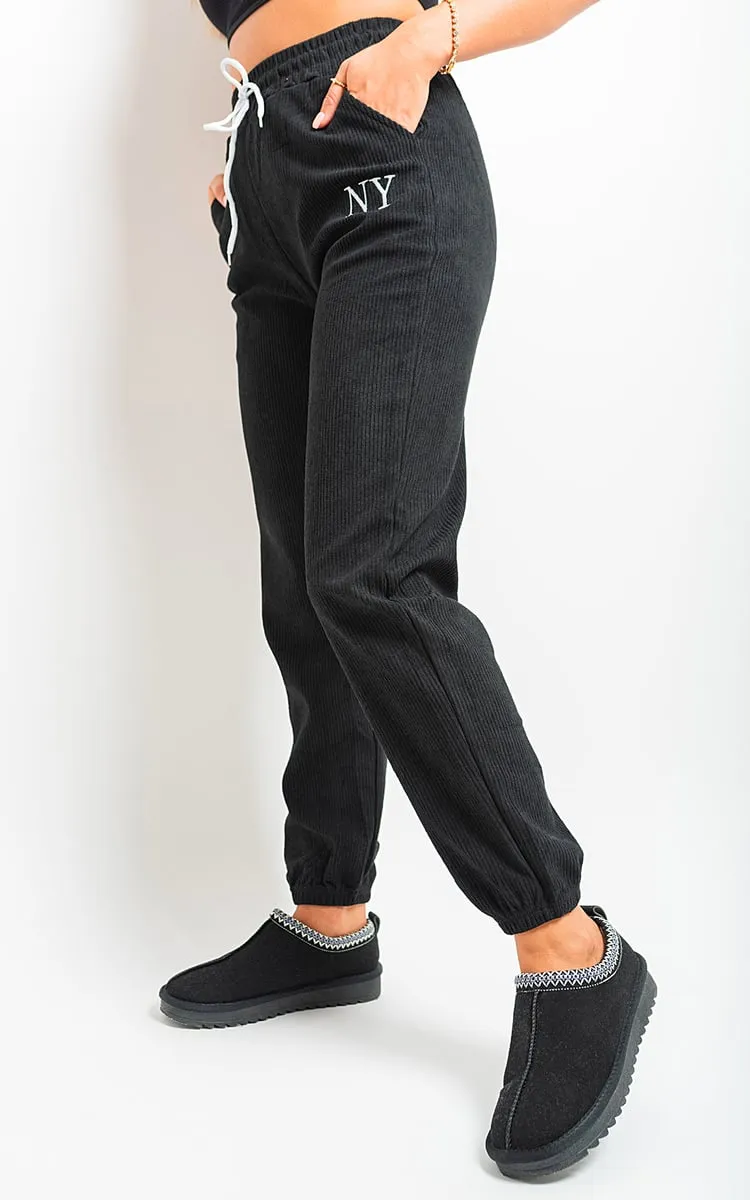 High Waisted Drawstring Trouser With Pockets