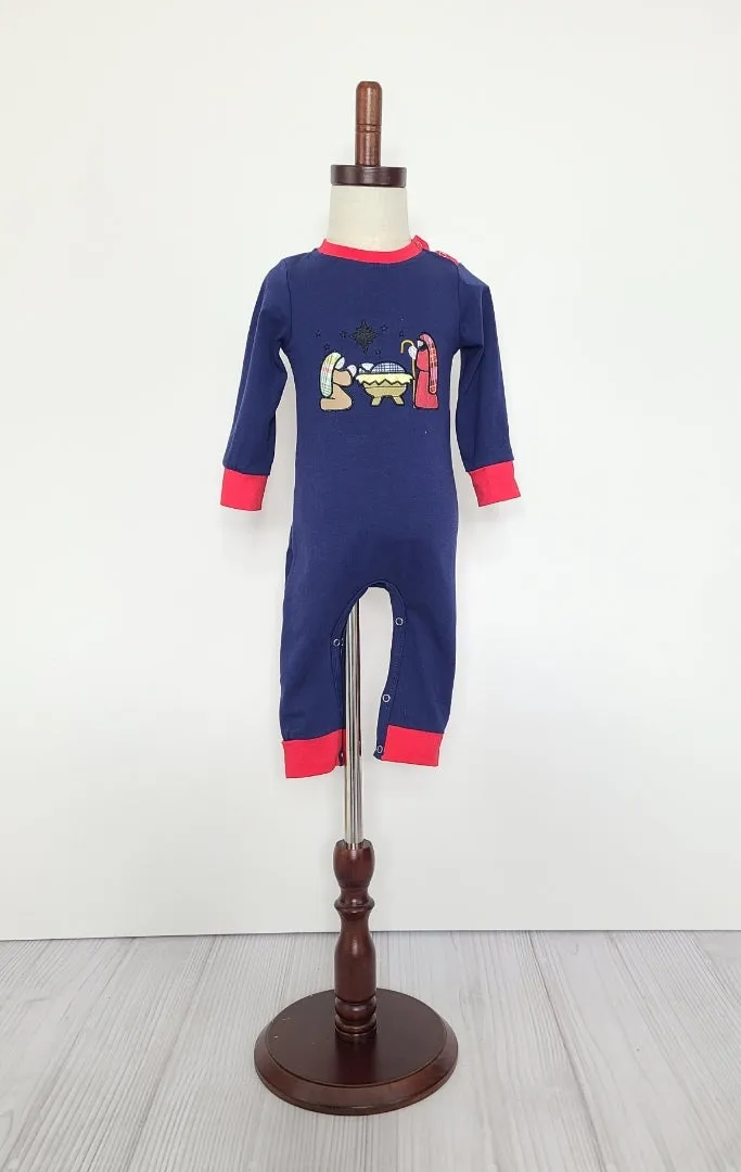 Holiday infant boys rompers