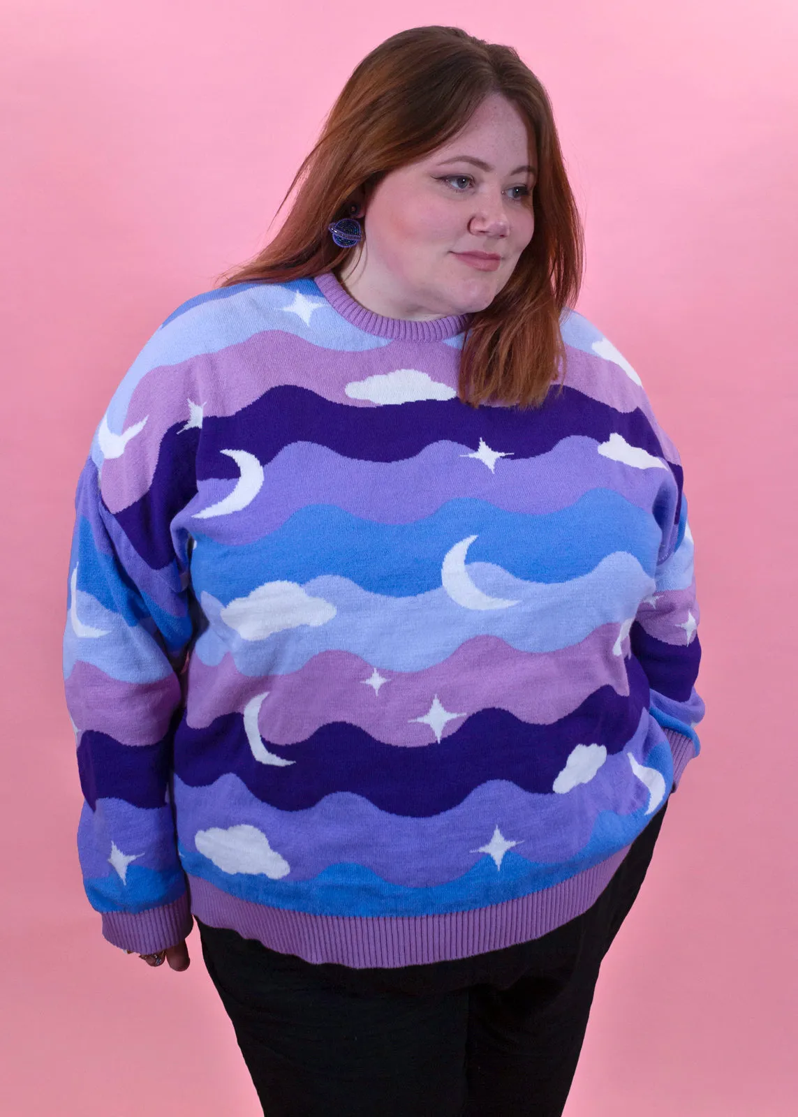 Home of Rainbows - Midnight Knit Jumper