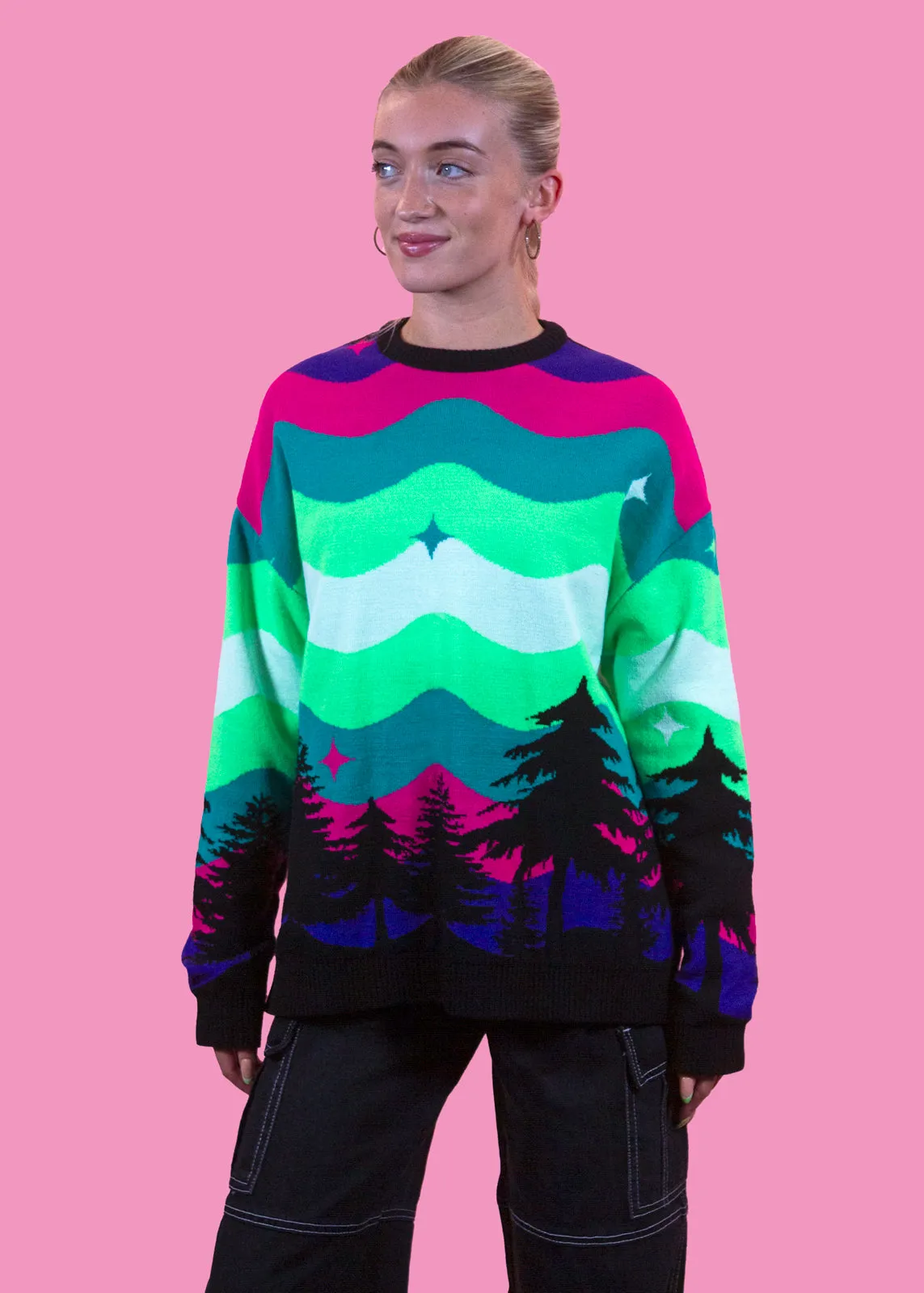 Home of Rainbows - The Northern Lights Knit Jumper