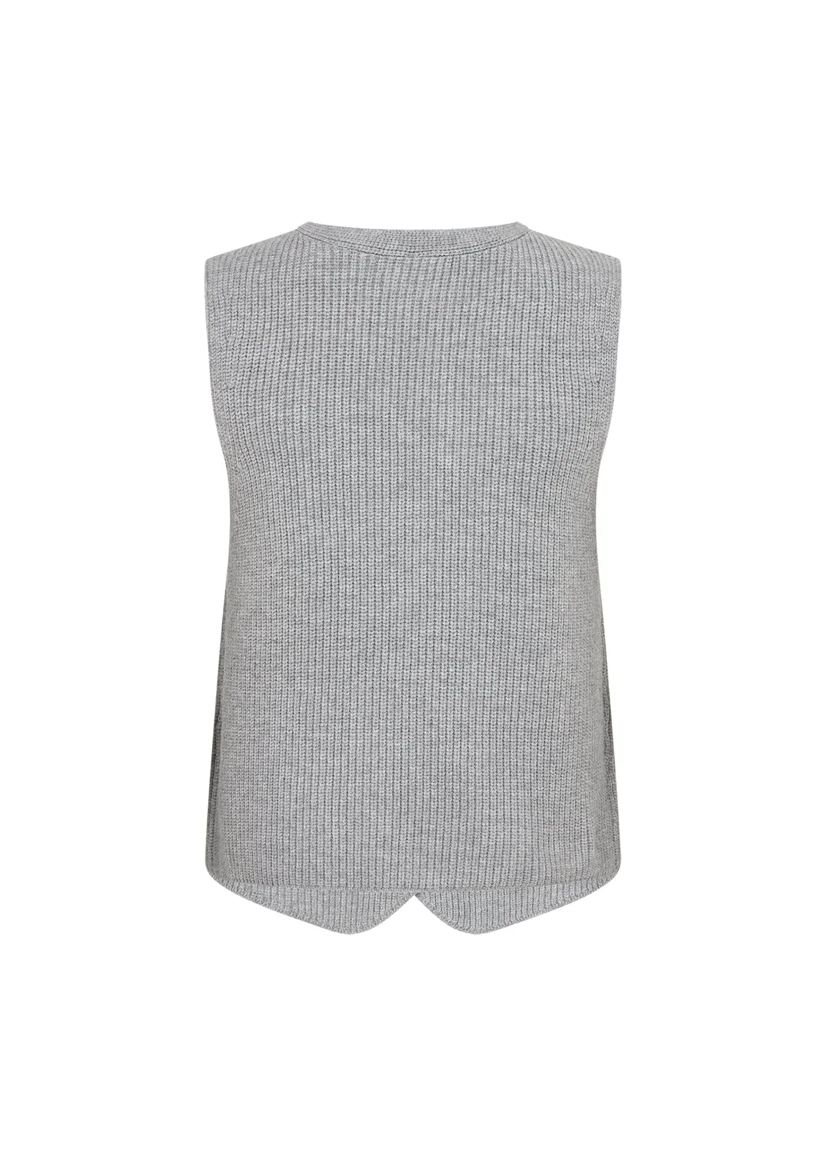 Ilia 1 Knit Vest - Grey