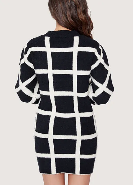 Its Classic Windowpane Dress