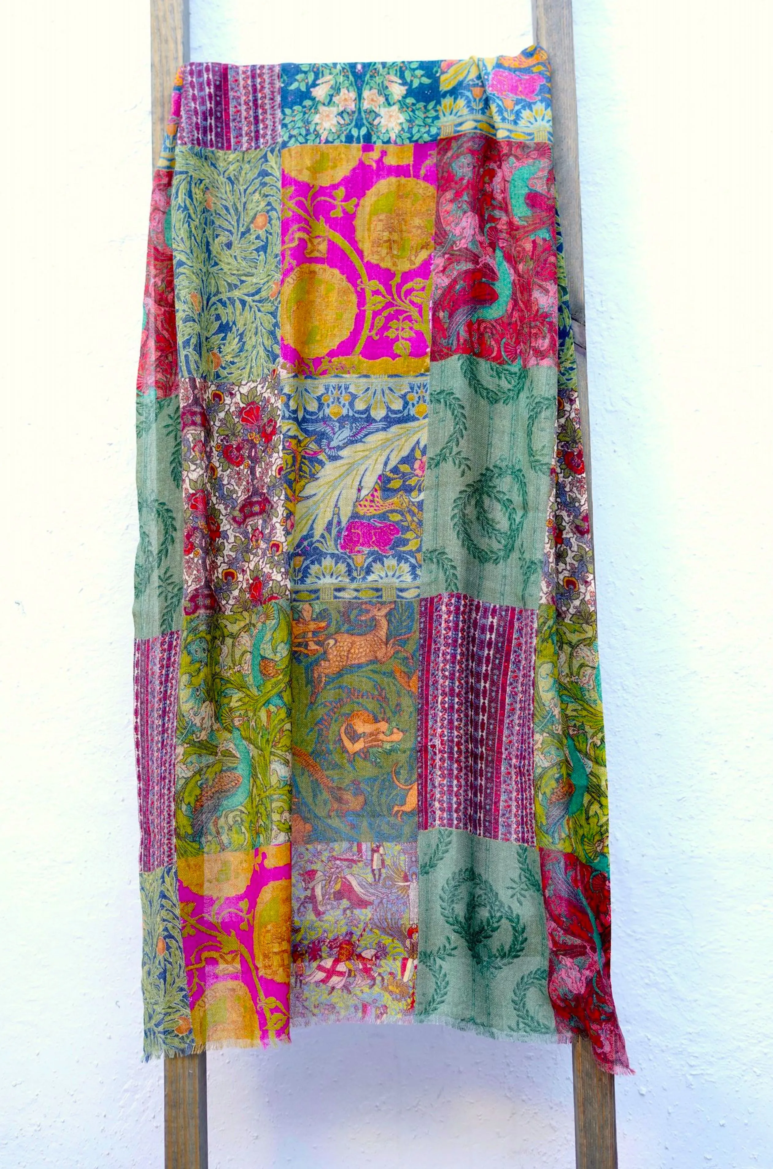 Jaipur Wool Scarf/Wrap Multi