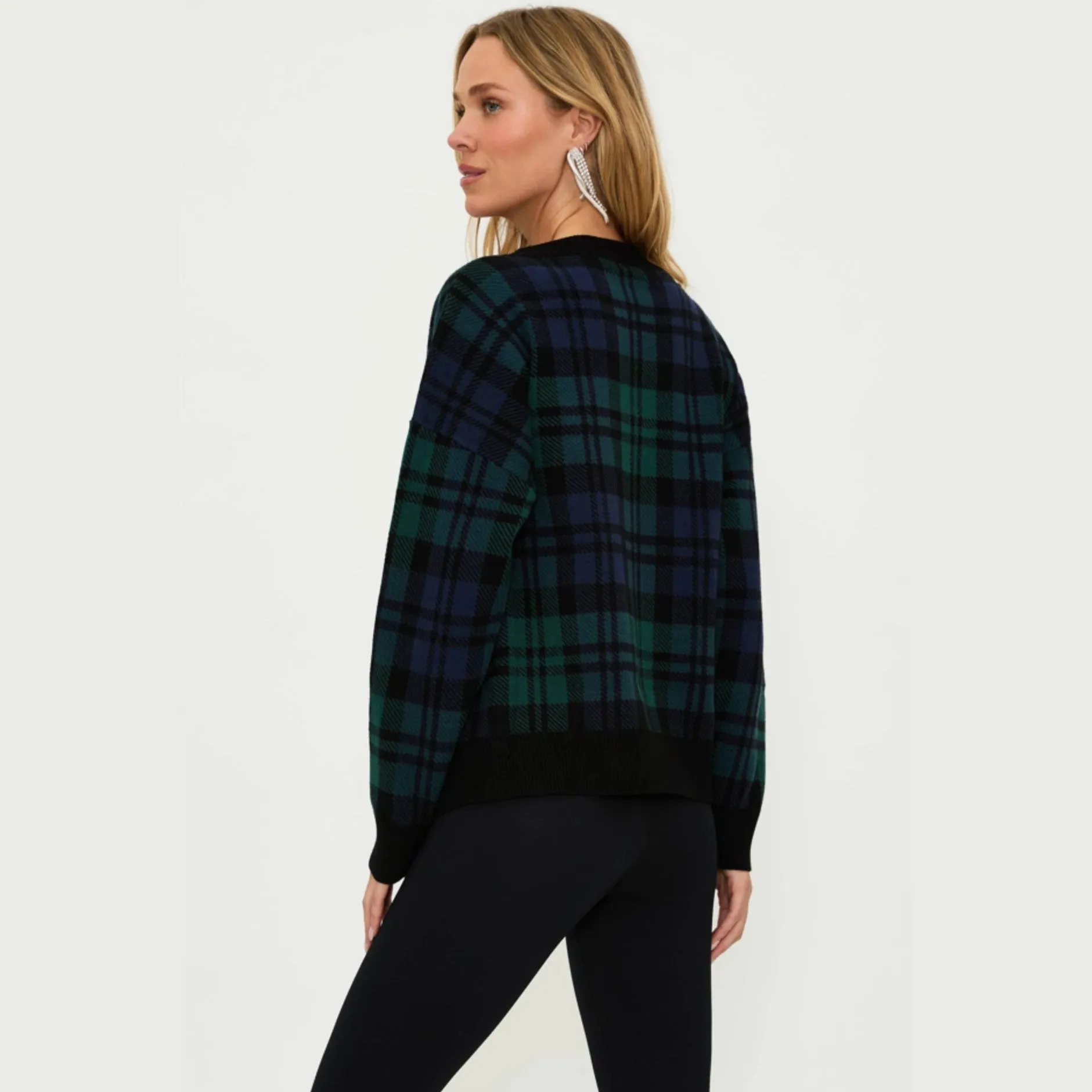 Joey Sweater - Wintergreen Plaid