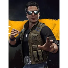 Johnny Cage Actor Johnny Cage Mortal Kombat Green Vest