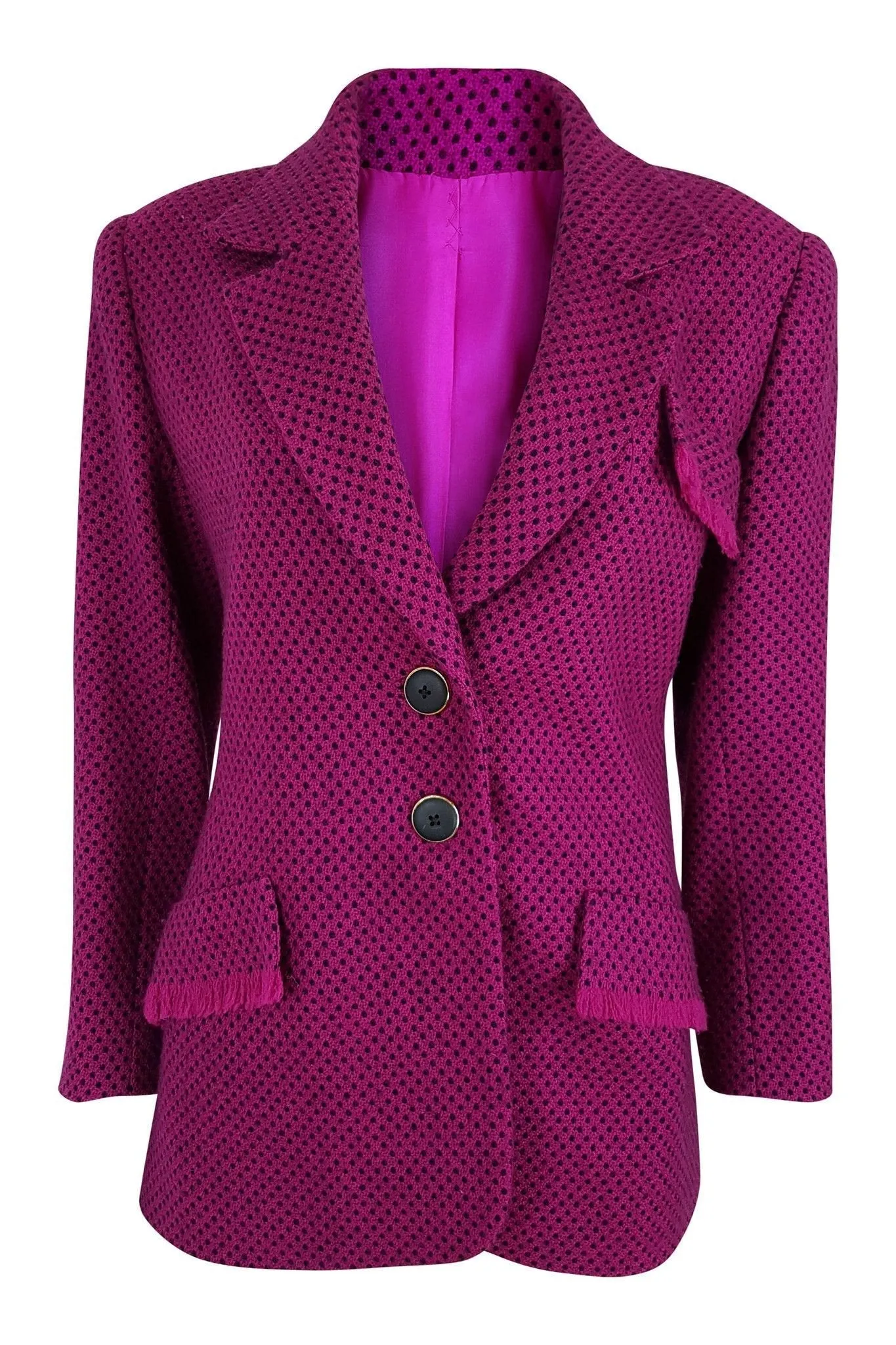 JONATHAN ANDERSON Early JW Anderson Pink Wool Jacket (UK 12)