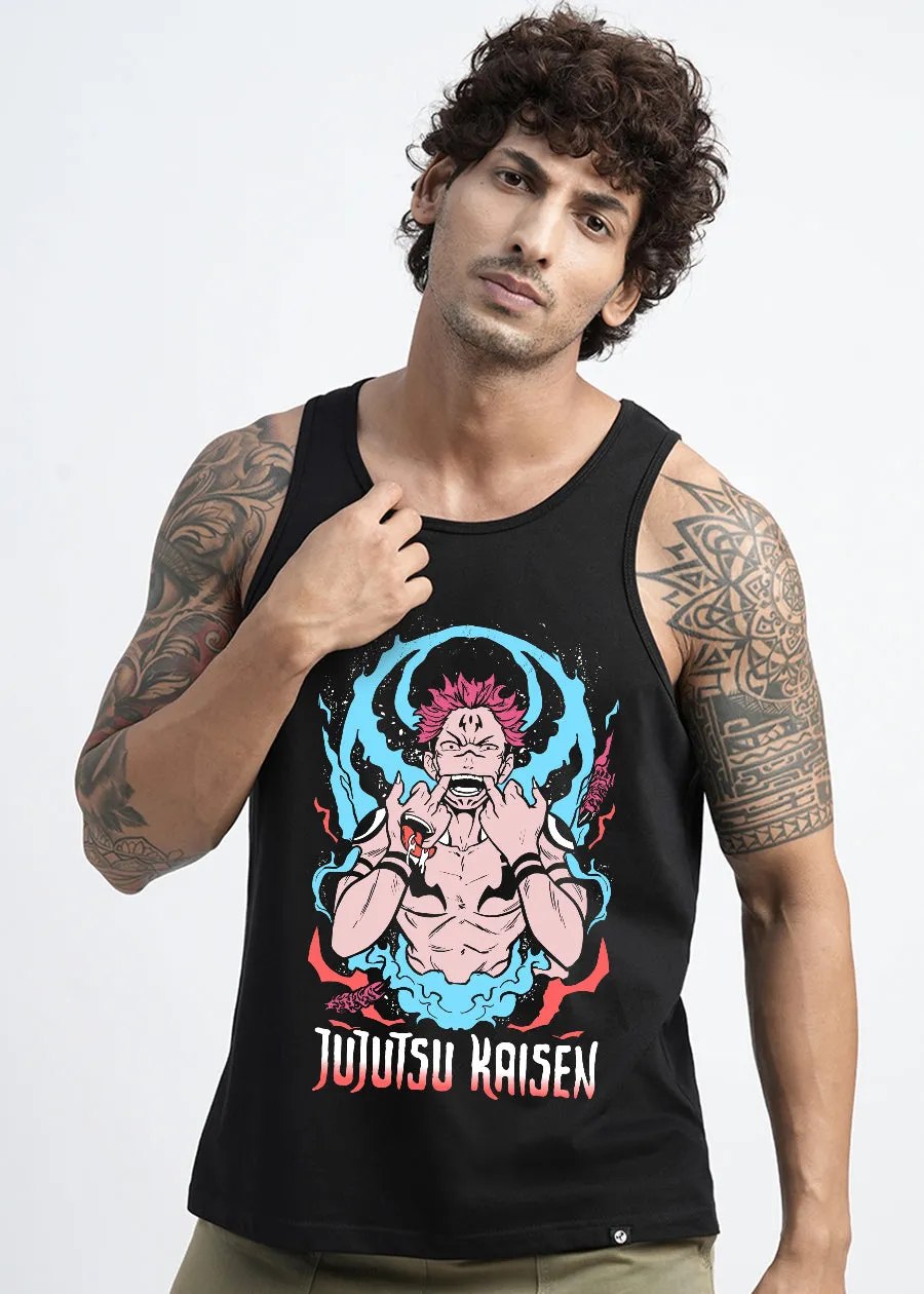 Jujutsu Kaisen Mens Printed Vest