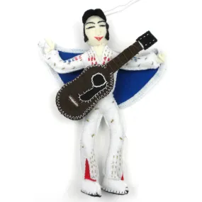 Jumpsuit Rocker Felt Ornament